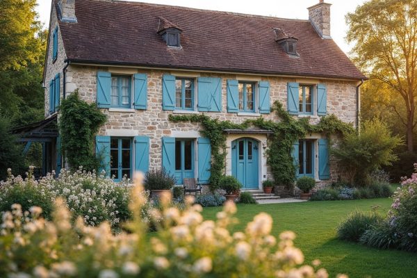 Maison de campagne de charme avec jardin